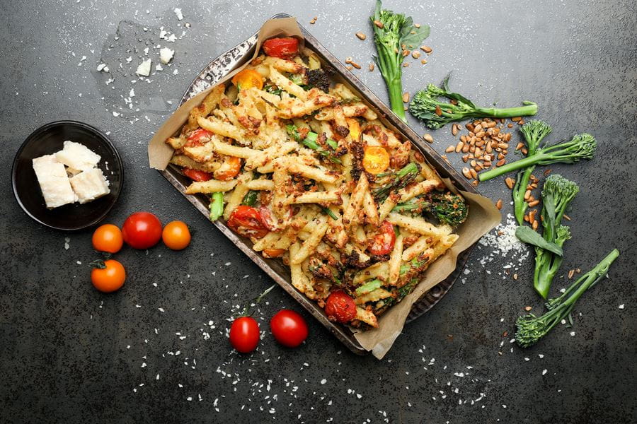 recipe image KASVISPASTA TUOREJUUSTOLLA